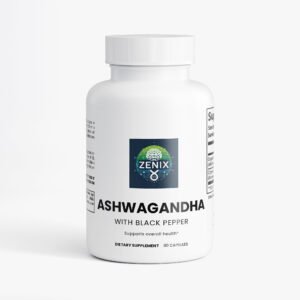 Zenix Ashwaganda: Stress, Sleep, Cardiovascular, Focus Biohack