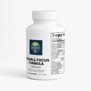 Zenix Brain and Focus Formula: Memory, Focus, Holistic Biohack