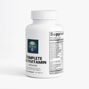 Zenix Complete Multivitamin: Energy, Immunity, Prostate, Longevity Biohack