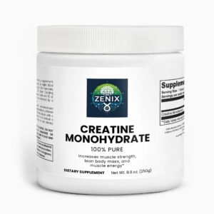 Zenix Creatine Monohydrate: Energy, Strength and Focus Biohack
